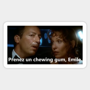 Prenez un chewing-gum, Emile - LCDLP Sticker
